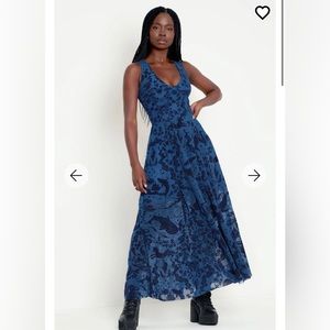 BlackMilk Clothing SIREN'S CALL V NECK MAXI DRESS - LIMITED
